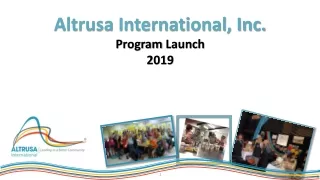 Altrusa International, Inc. Program Launch 2019