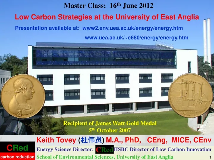 master class 16 th june 2012