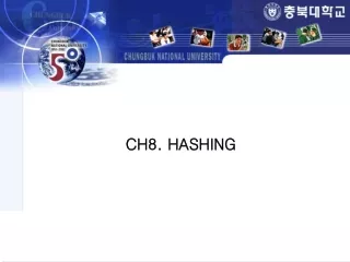 CH8. HASHING