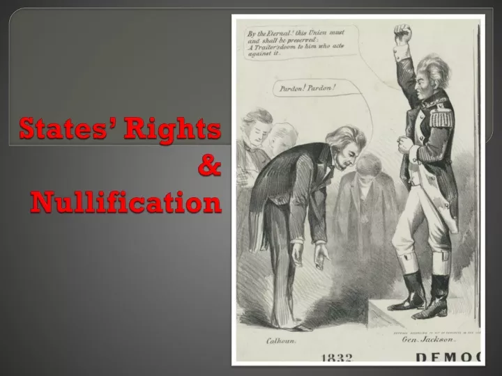 states rights nullification