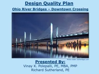 Ohio River Bridges – Downtown Crossing