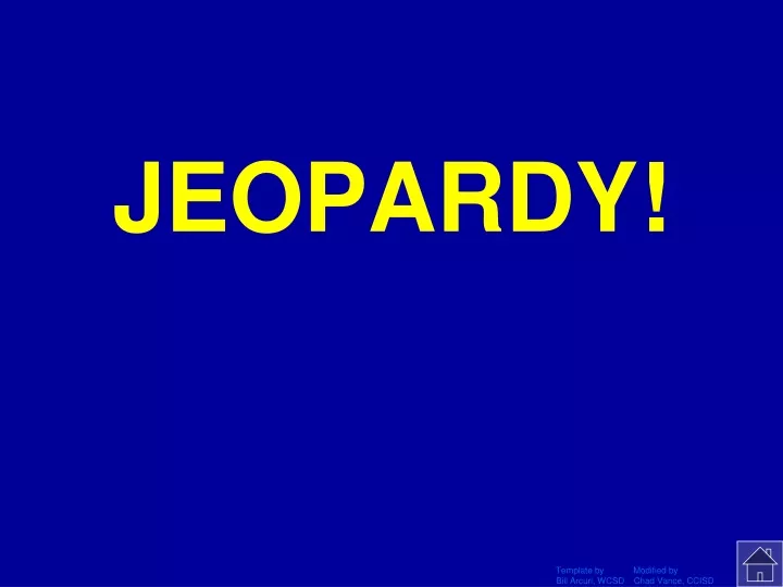 jeopardy