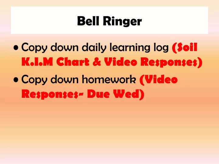 bell ringer