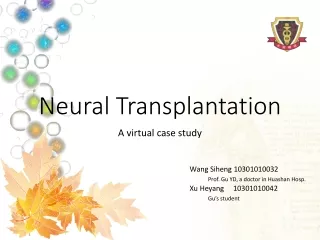 Neural Transplantation