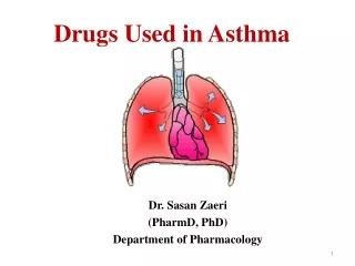 Drugs Used in Asthma