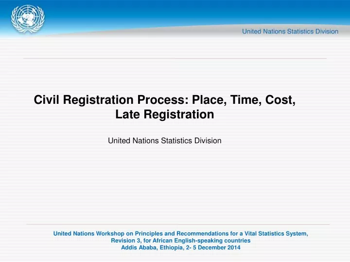 civil registration process place time cost late