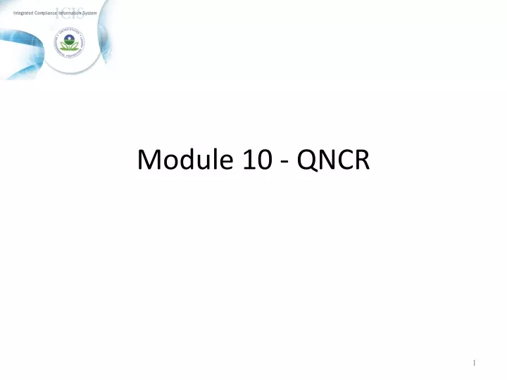 module 10 qncr