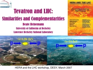 HERA and the LHC workshop, DESY, March 2007