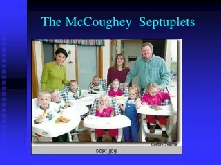 The McCoughey  Septuplets