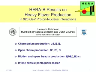 HERA-B Results on  Heavy Flavor Production  in 920 GeV Proton-Nucleus Interactions