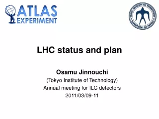 lhc status and plan