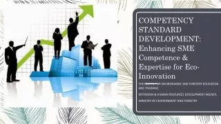 COMPETENCY STANDARD DEVELOPMENT:  Enhancing SME Competence &amp; Expertise for Eco-Innovation