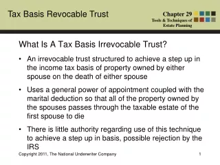 What Is A Tax Basis Irrevocable Trust?