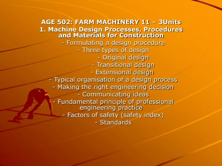 age 502 farm machinery 11 3units 1 machine design