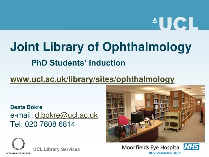 joint library of ophthalmology phd students