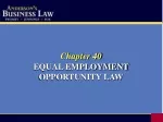 PPT - Chapter 3 Equal Employment Opportunity PowerPoint Presentation ...