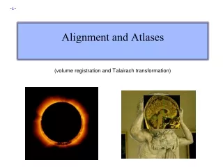 Alignment and Atlases