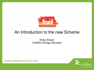 An Introduction to the new Scheme
