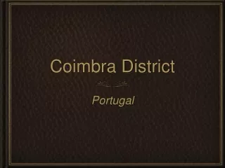 Coimbra District
