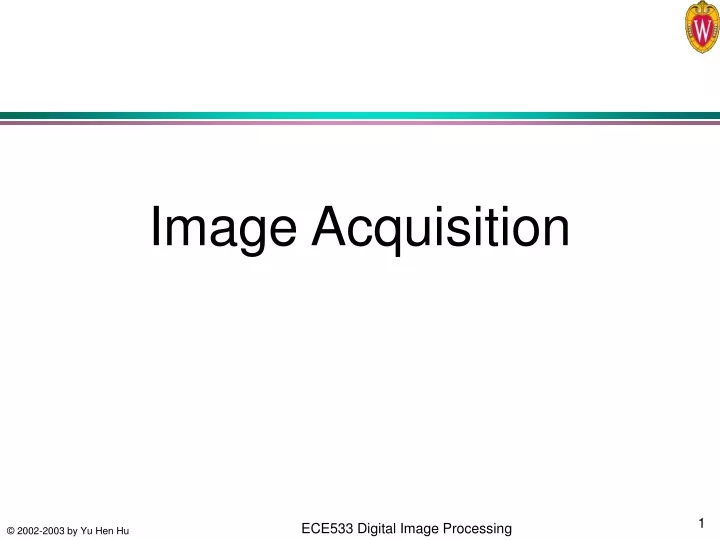 image acquisition