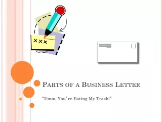 Parts of a Business Letter