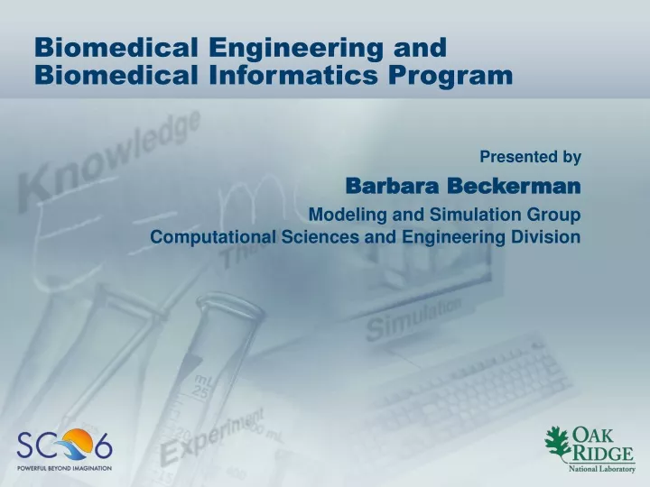 biomedical engineering and biomedical informatics program