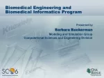 Biomedical Engineering and Biomedical Informatics Program - slide 1