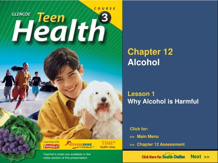 chapter 12 alcohol