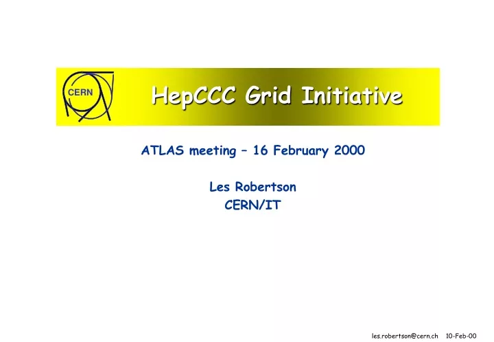 hepccc grid initiative