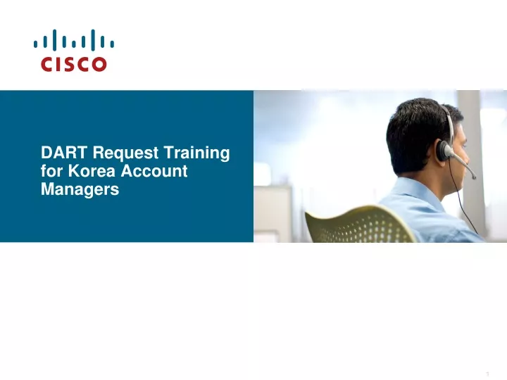 dart request training for korea account managers