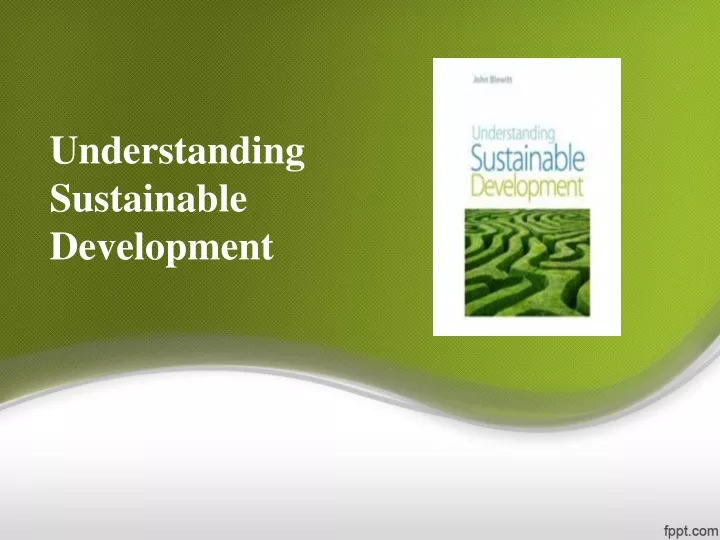 understanding sustainable development