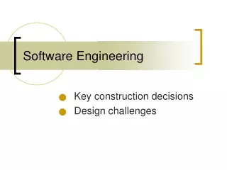 Software Engineering