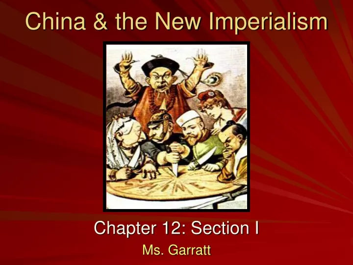 china the new imperialism