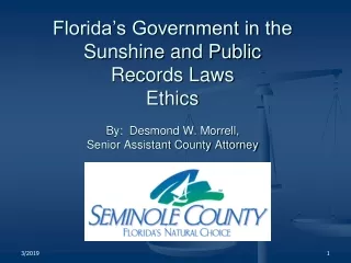 Government in the Sunshine Law