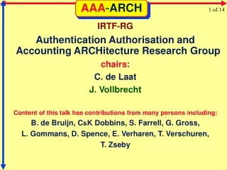 AAA - ARCH