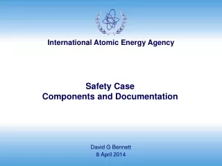 Safety Case Components and Documentation