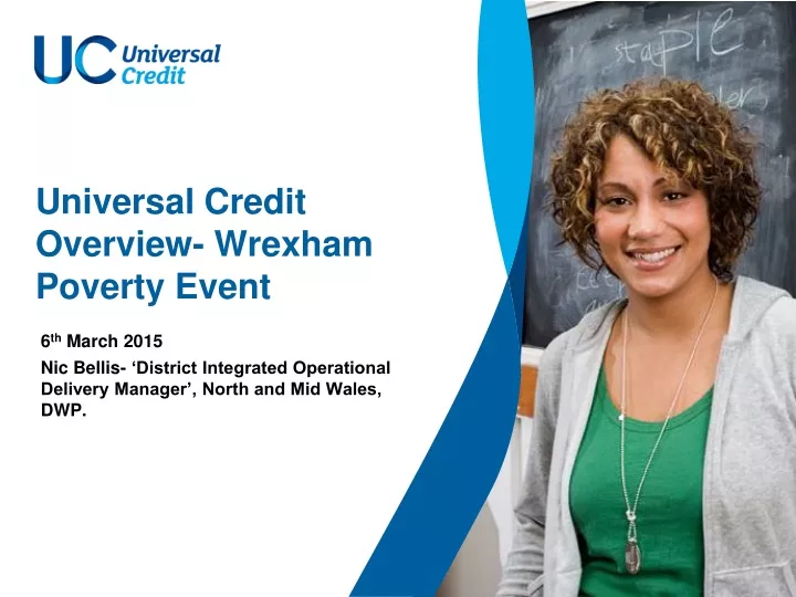 universal credit overview wrexham poverty event