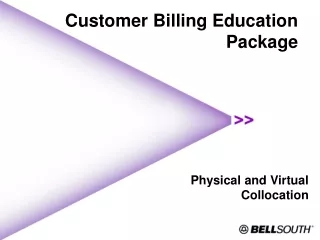 Customer Billing Education Package