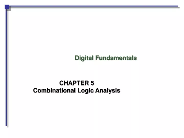 digital fundamentals