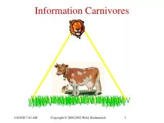 Information Carnivores