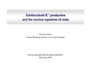 Subthreshold K +  production  and the nuclear equation-of-state