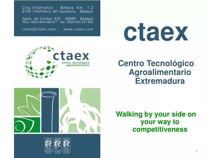 ctaex centro tecnol gico agroalimentario