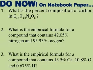 What is the percent composition of carbon in  C 14 H 18 N 2 O 5  ?