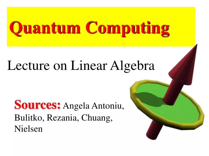 quantum computing