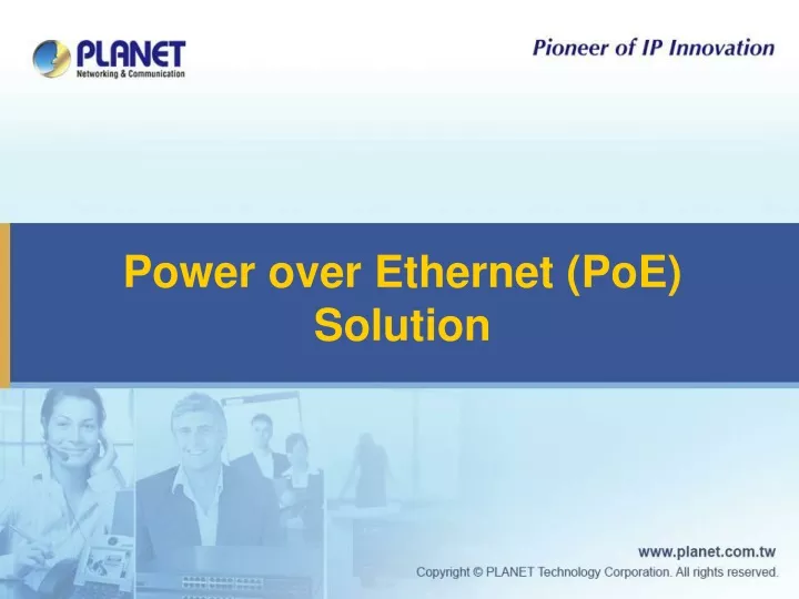 power over ethernet poe solution