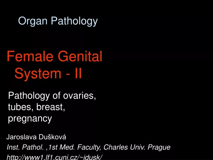 organ pathology