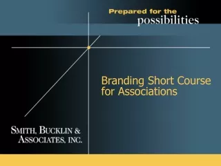Branding Short Course for Associations