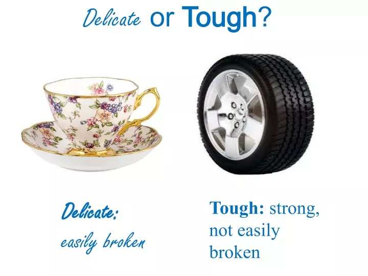 delicate or tough