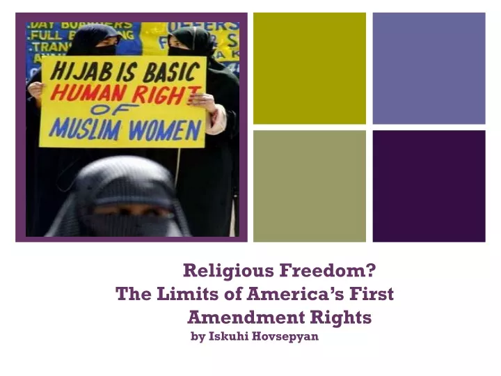 religious freedom the limits of america s first amendment rights by iskuhi hovsepyan