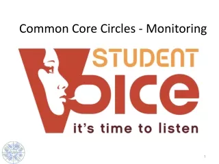 Common Core Circles - Monitoring